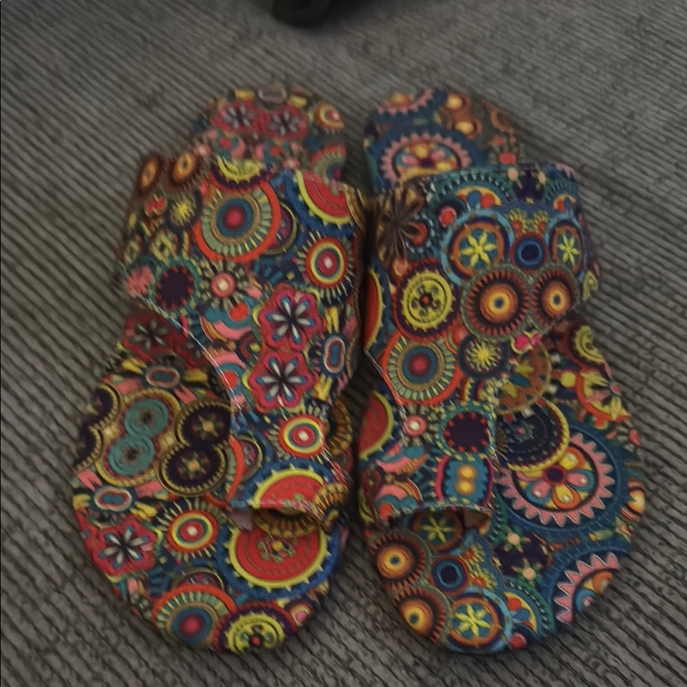 Colorful Patterned Sandals